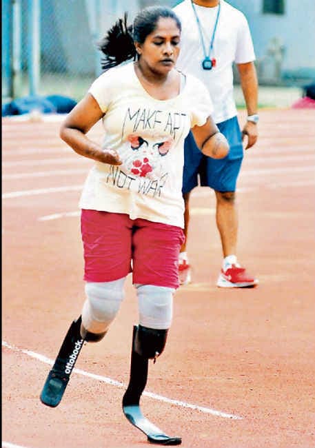 बिना पैरों के दौड़ने का जुनून