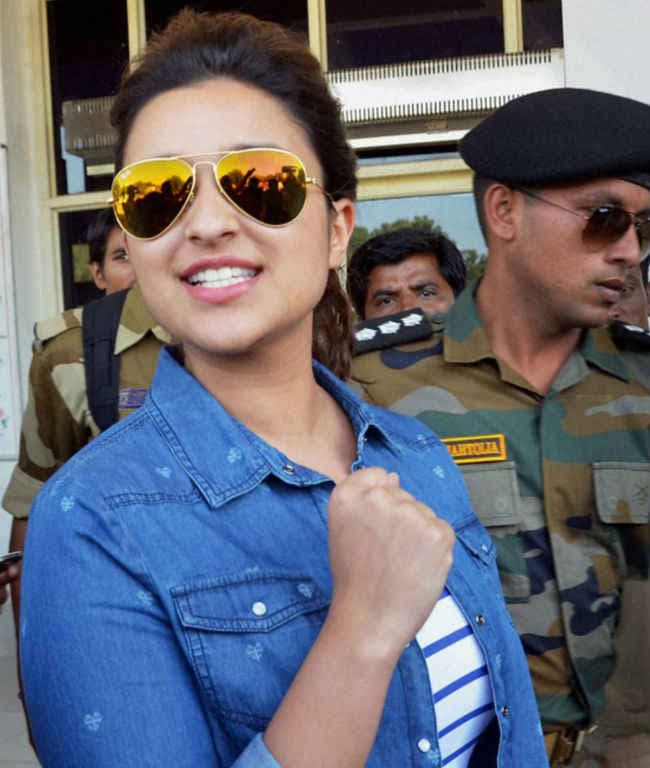 ''प्यारी बिंदु'' के लिए 25 घंटे तक जागी परिणिति चोपड़ा, तस्वीर की पोस्ट