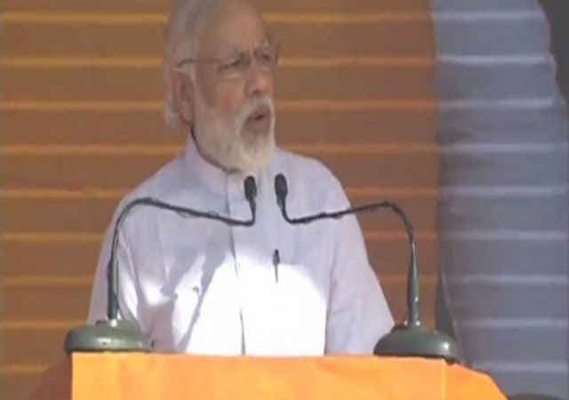 कर्नाटक में बोले पीएम मोदी, मैं देश को गलत रास्‍ते पर नहीं ले जाने दूंगा