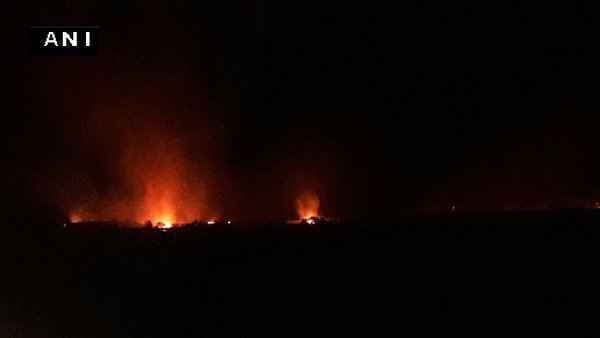 सेना के आयुध डिपो में आग: 130 टन टैंक रोधी सामग्री नष्ट, सात पीड़ितों के उड़ गये चीथड़े