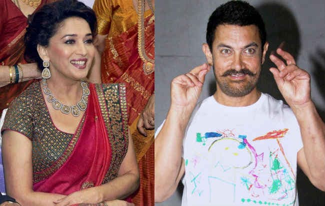 जानें, क्‍यों आमिर खान के पीछे हॉकी स्टिक लेकर दौडी थीं माधुरी दीक्षित ?