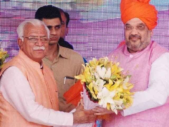 जाट आंदोलन : अमित शाह से मिले खट्टर