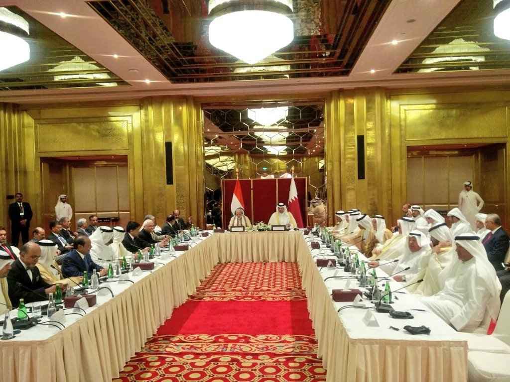 कतर में कारोबारियों से बोले पीएम मोदी, भारत में व्यापार का सुनहरा मौका