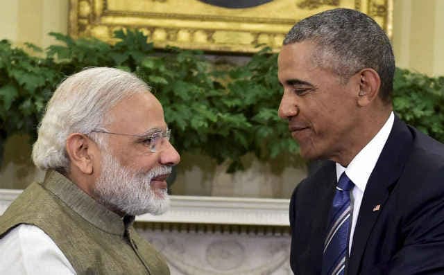 एक-दूसरे का सैन्य तंत्र उपयोग करने के समझौते की ओर बढ़ रहे हैं नरेंद्र मोदी-बराक ओबामा