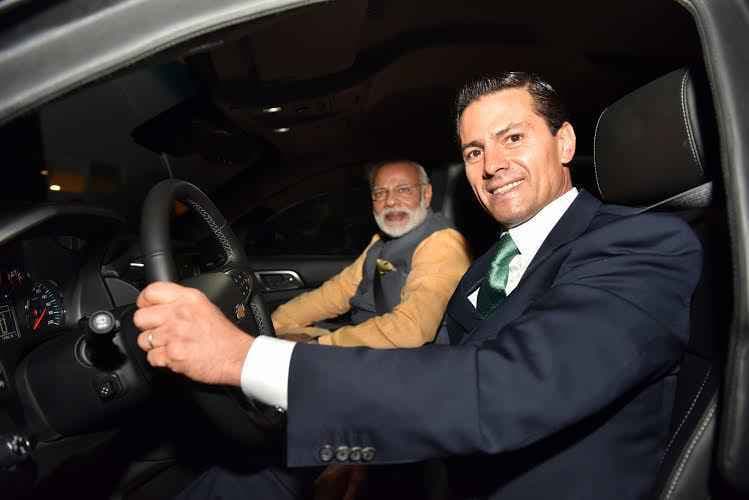 जब मैक्सिकन राष्‍ट्रपति कार ड्राइव करके वेज खाना खिलाने पीएम मोदी को ले गए रेस्टोरेंट