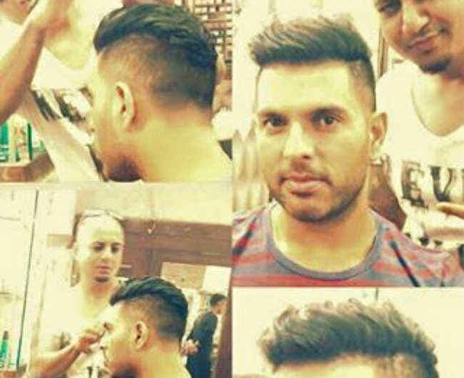 युवराज का नया लुक, सोशल मीडिया पर तसवीरें वायरल