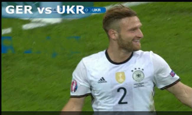 यूरो कप : जर्मनी ने उक्रेन को 2-0 से हराया