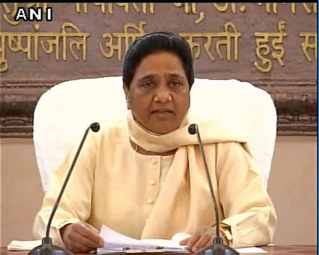 कैराना के मुद्दे को साजिश के तहत उठा रही है भाजपा : मायावती