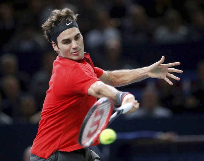 फेडरर दूसरे दौर में, निशिकोरि चोट के कारण बाहर