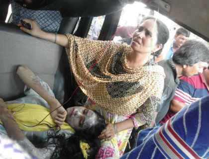 औरंगाबाद में मनचलों ने छात्रा के चेहरे पर फेंका तेजाब