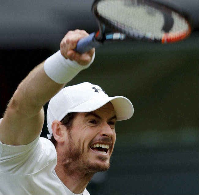 सेरेना, मर्रे और वावरिंका विंबलडन के दूसरे दौर में