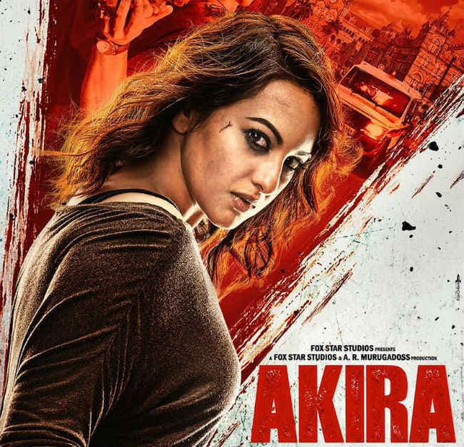सोनाक्षी का दमदार लुक,‘अकीरा'' का नया पोस्‍टर रिलीज