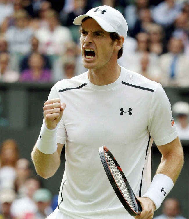 एंडी मर्रे का विंबलडन में अभियान जारी,  अंतिम 16 में पहुंचे