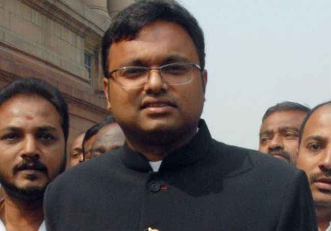 पी चिदंबरम के बेटे कार्ति को ईडी ने जारी किया समन