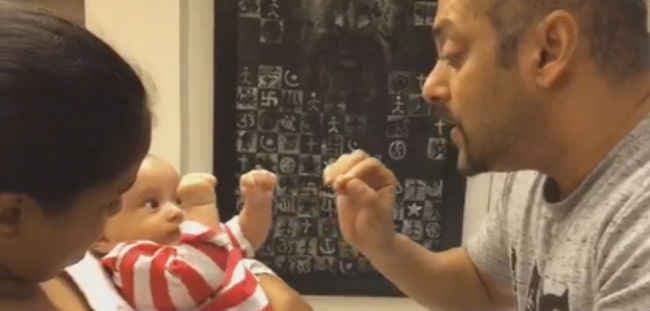 भांजे आहिल को ‘सुल्‍तान'' बना रहे हैं सलमान खान, SEE VIDEO