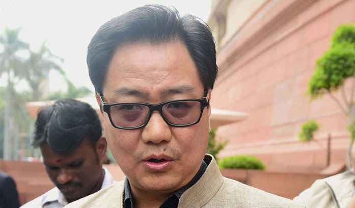 केंद्र सरकार ने केवल अरुणाचल प्रदेश के राज्यपाल की सलाह पर काम किया : रिजिजू