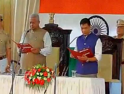 पेमा खांडू बने अरूणाचल प्रदेश के नये मुख्यमंत्री