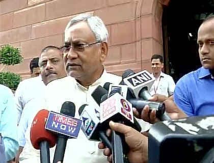 अरुण जेटली से बैठक के बाद बोले नीतीश , हम GST बिल के पक्ष में हैं