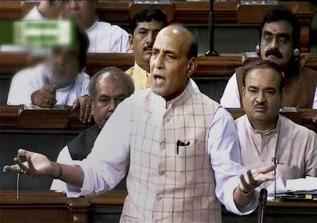 राजनाथ सिंह ने कहा कि पेलैट गन का विकल्प ढूंढा जायेगा