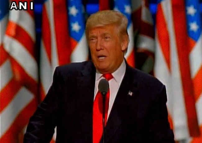 डोनाल्ड ट्रंप ने ‘अमेरिका को प्राथमिकता में सबसे उपर'' रखने का लिया संकल्प