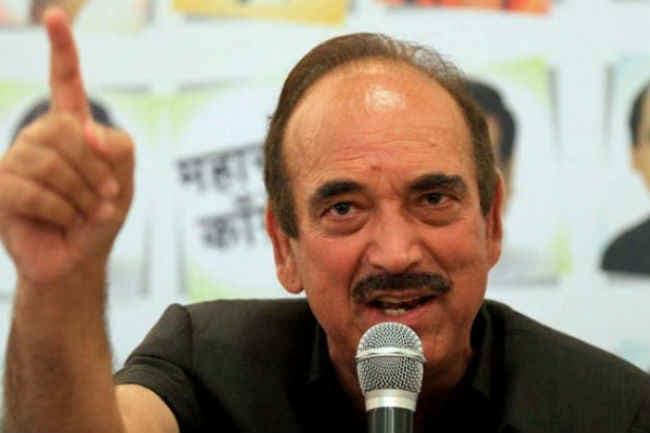 कश्मीर हासिल करने का ख्वाब छोड़ दे पाकिस्तान : गुलाम नबी आजाद