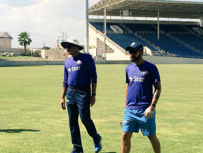 दूसरे टेस्ट से पहले टीम इंडिया ने जमैका में जमकर बहाया पसीना