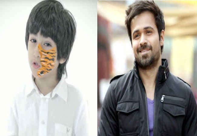पहली बार कैमरा फेस करते दिखे इमरान हाशमी के बेटे, दिया ये संदेश