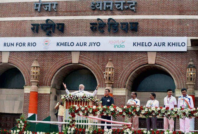 ‘रन फॉर रियो'' को पीएम मोदी ने दिखाई हरी झंडी, कहा, अपने आचरण से दुनिया का जीत लो दिल