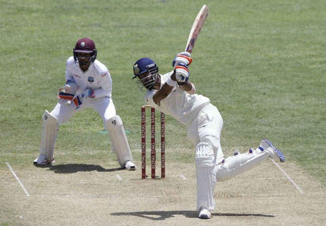 #WIvInd : लोकेश राहुल ने जड़ा शतक, भारत को 162 रनों की बढ़त