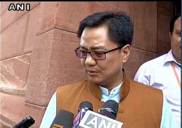 राजनाथ सिंह पाकिस्तान के किसी मंत्री के साथ नहीं करेंगे द्विपक्षीय वार्ता : किरण रिजिजू