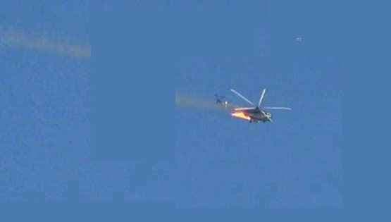 रुसी सेना का हेलीकाप्टर सीरिया में मार गिराया गया