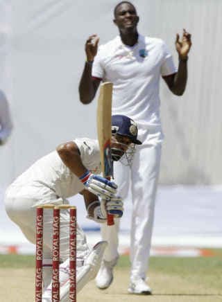 WIvInd : रहाणे का शतक, 304 रन की बढत के बाद भारत ने की पारी घोषित