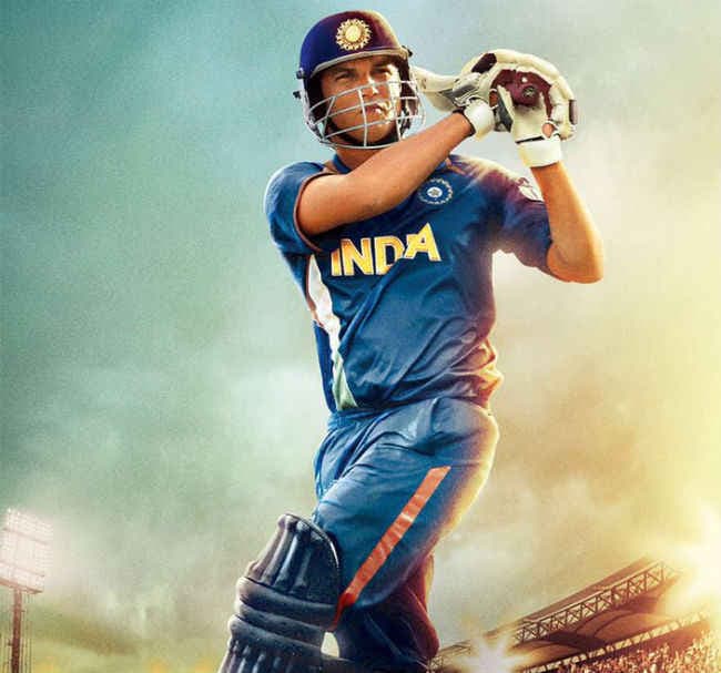 बल्‍ला घुमाते दिखे सुशांत सिंह राजपूत, ‘एमएस धौनी’ का नया पोस्‍टर रिलीज