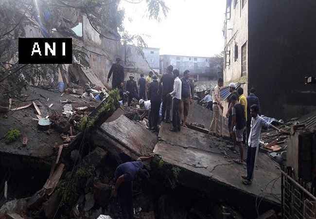 मुुंबई : भिवंडी में इमारत ध्वस्त, बचाव अभियान जारी