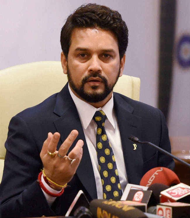 बीसीसीआई की जड़ें काटने की कोशिश की जा रही हैं : ठाकुर