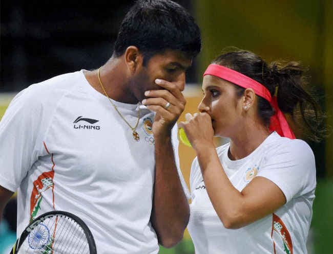 Rio 2016 : सानिया-बोपन्‍ना की जोड़ी वीनस-राजीव से हारी