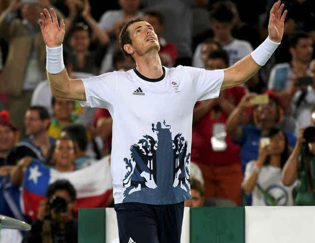 मर्रे ने गोल्ड जीतकर रचा इतिहास, वीनस और नडाल चूके