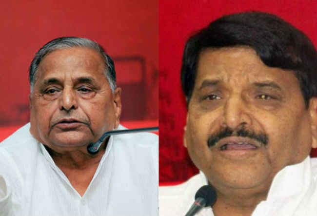 मुलायम सिंह ने परिवार में फूट की खबर को उजागर किया, कहा शिवपाल के खिलाफ हो रही है साजिश