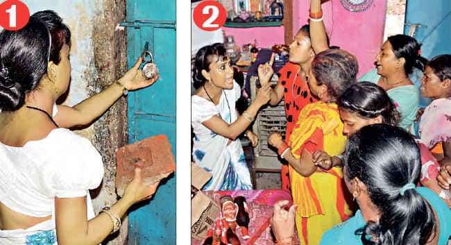 कांग्रेस नेत्री के कपड़े फाड़े, पीटा व बंधक बनाया