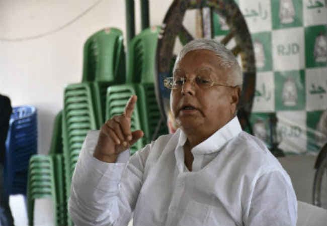 लालू का केंद्र पर बड़ा हमला, बिहार की बाढ़ में मदद नहीं करने का आरोप