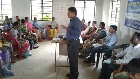 ओके::एल:फोटो-शौचालय नर्मिाण के लिए प्रेरित किया