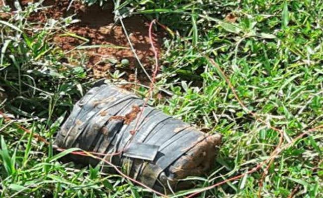 15-15 किलो के चार शक्तिशाली आइआइडी बरामद