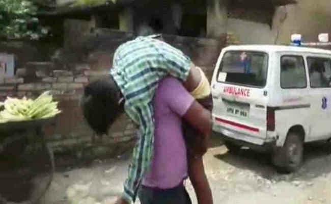 पिता के कंधे पर बच्चे की मौत का मामला : जांच रिपोर्ट पीएम और सीएम कार्यालय भेजी गयी