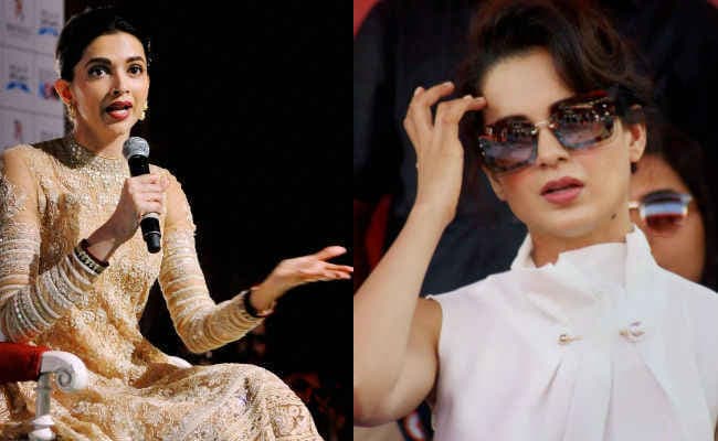 दीपिका को लेकर पूछे गये इस सवाल पर कंगना ने साधी चुप्पी ?