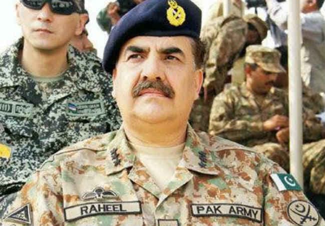 कश्‍मीर पाकिस्तान के ‘गले की नस'', घाटी के लोगों का करते रहेंगे समर्थन : राहिल शरीफ