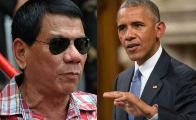 फिलीपीन के राष्‍ट्रपति दुर्तेते द्वारा गाली देने के बाद भी ओबामा ने की मुलाकात