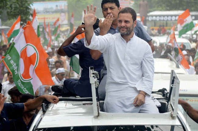 24 साल बाद ‘राम'' की नगरी में कांग्रेस, राहुल का अयोध्‍या दौरा