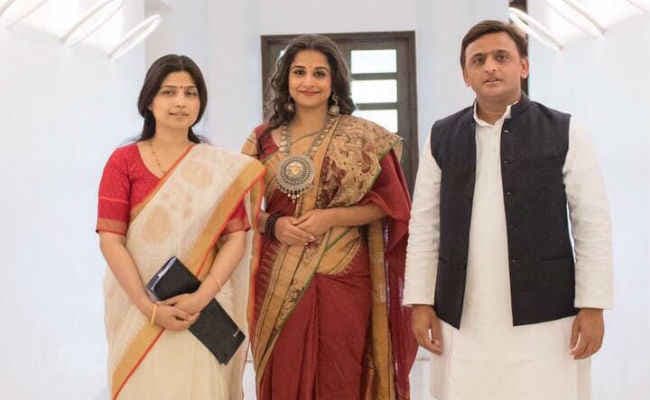 विद्या बालन की साड़ी पर बवाल