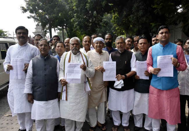 शहाबुद्दीन पर CCA लगाने की मांग ने जोर पकड़ा, राजभवन पहुंचा एनडीए