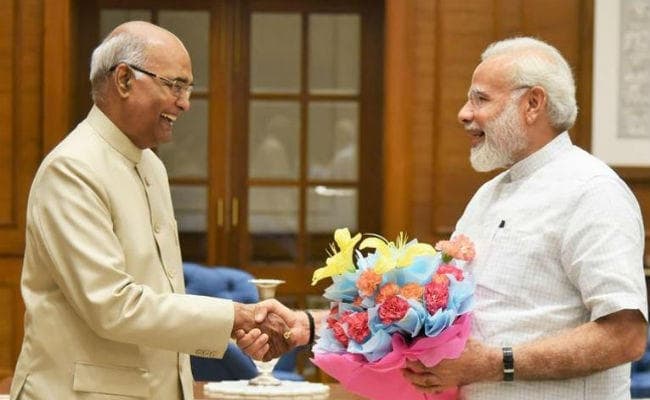 राष्ट्रपति कोविंद के जन्मदिन पर पीएम मोदी ने दी शुभकामनाएं